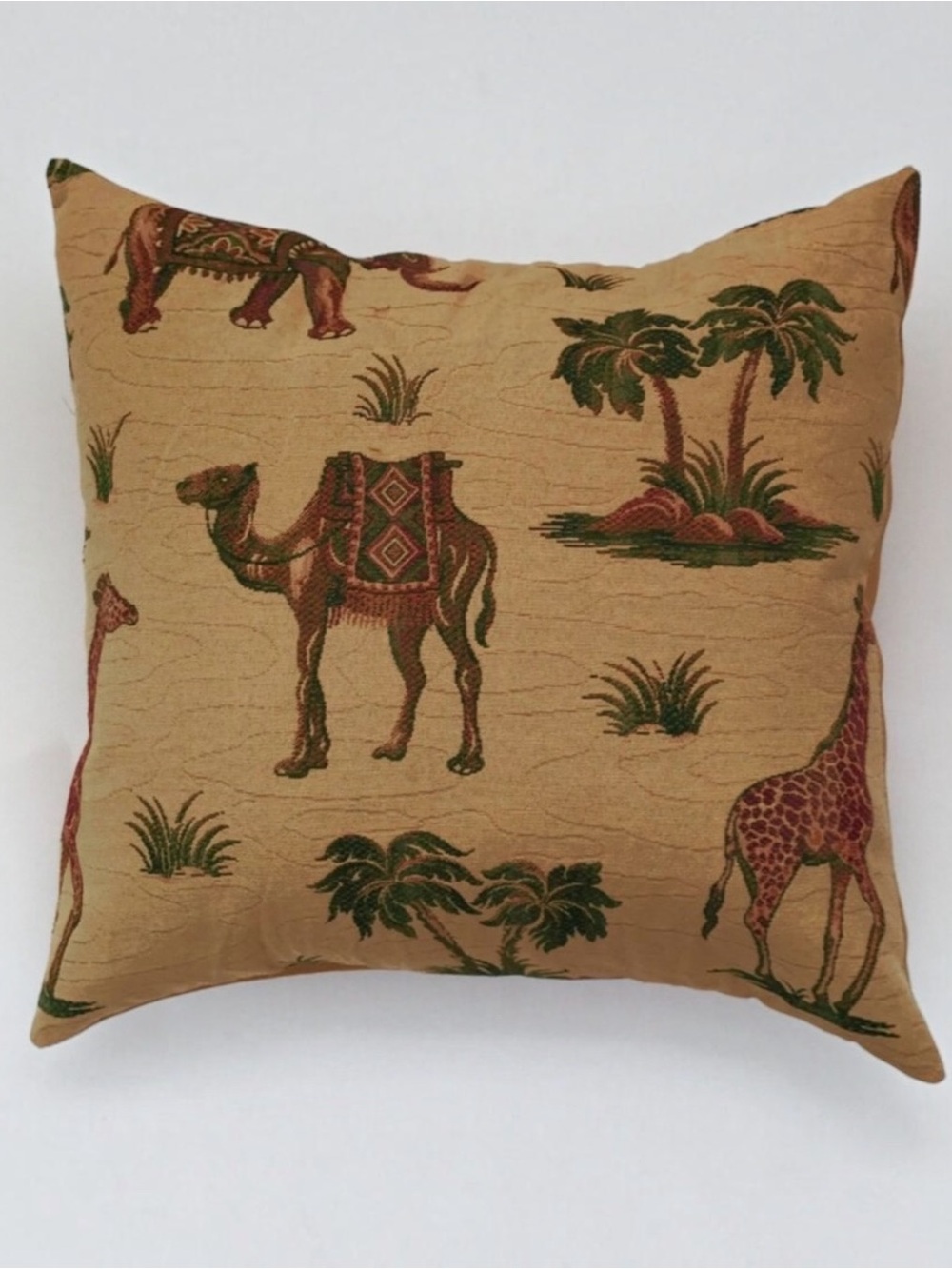 Animal Print Throw Pillow Cover 18”x18”